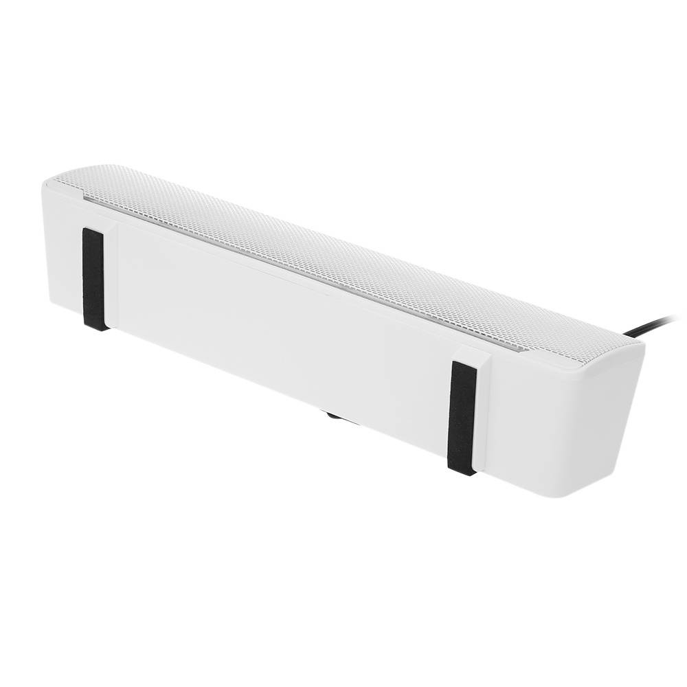 SADA V-196 USB Wired Computer Speaker Bar Stereo Subwoofer Powerful Music Player Bass Surround Sound Box 3.5mm Audio Input for PC Laptop Smartphone Tablet MP3 MP4