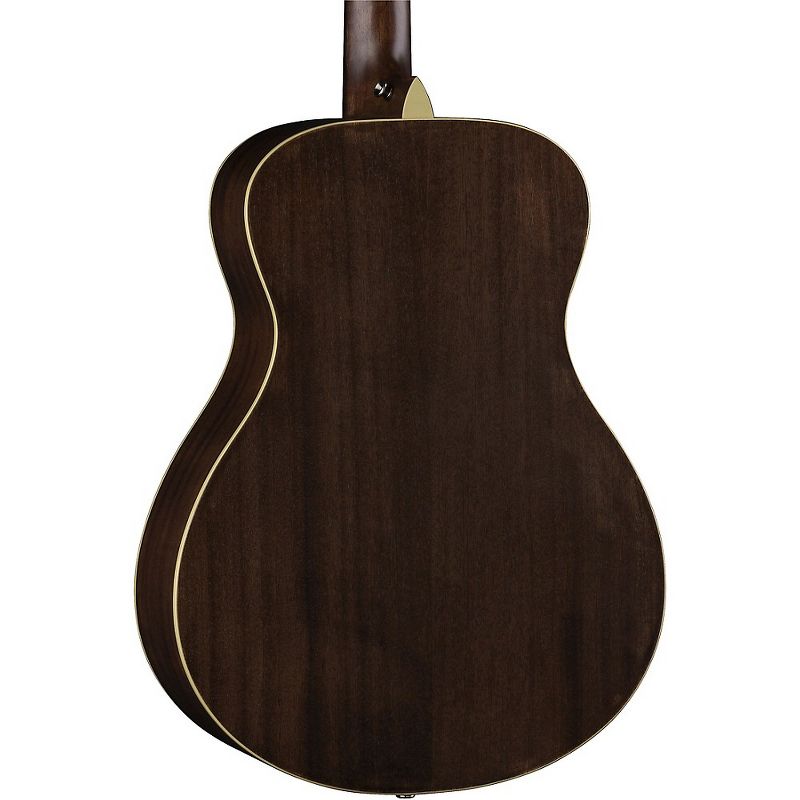 Luna Guitars Art Vintage Folk Acoustic Guitar Distressed Vintage Brownburst