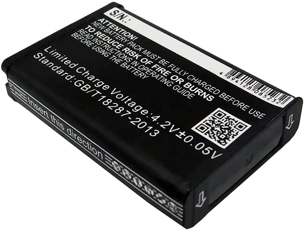 1800mAh Replacement Battery for Garmin Montana 600 600T 650 650T 680 680T 600t Camo, fits Part no 600T 361-00053-00 010-11599-00 010-11654-03 361-00053-04