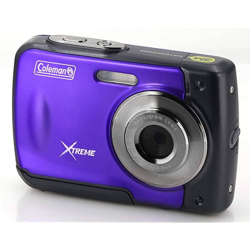 Xtreme 18.0 MP HD Underwater Digital & Video Camera (Waterproof to 10 ft.), 2.5", Purple (C20WP-P)