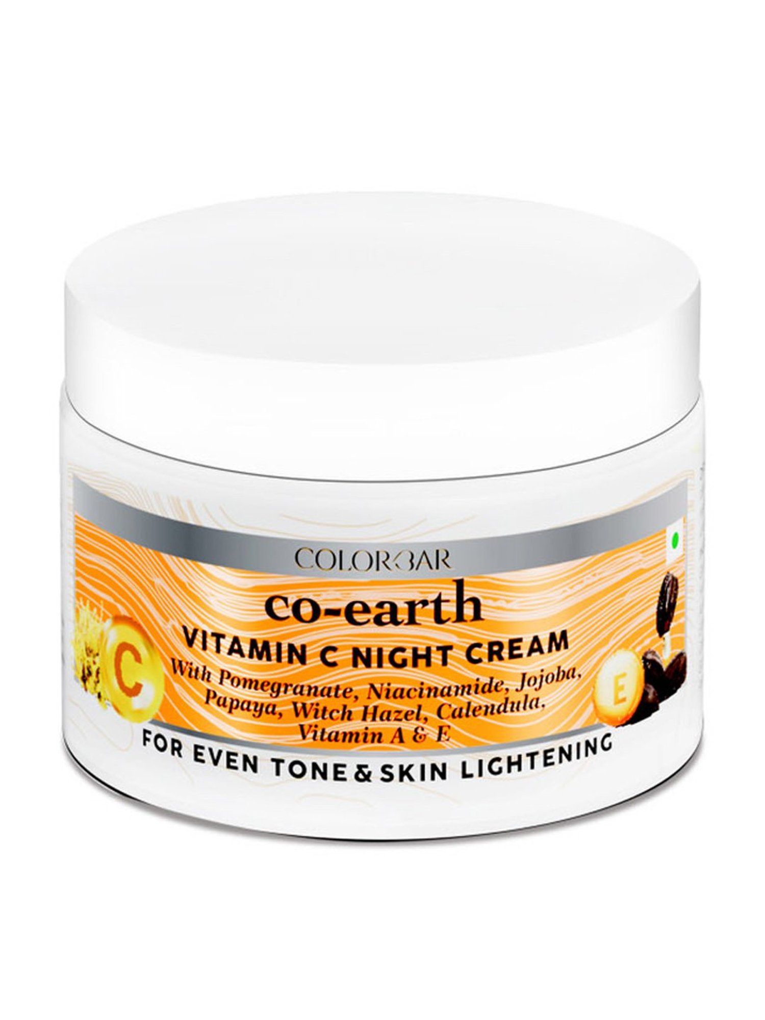 Colorbar Co-earth Vitamin C Night Cream - 50 gm