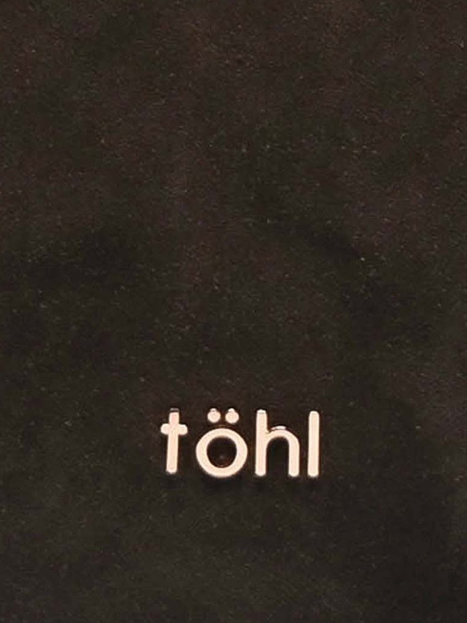 Tohl Brown Solid Large Hobo Handbag