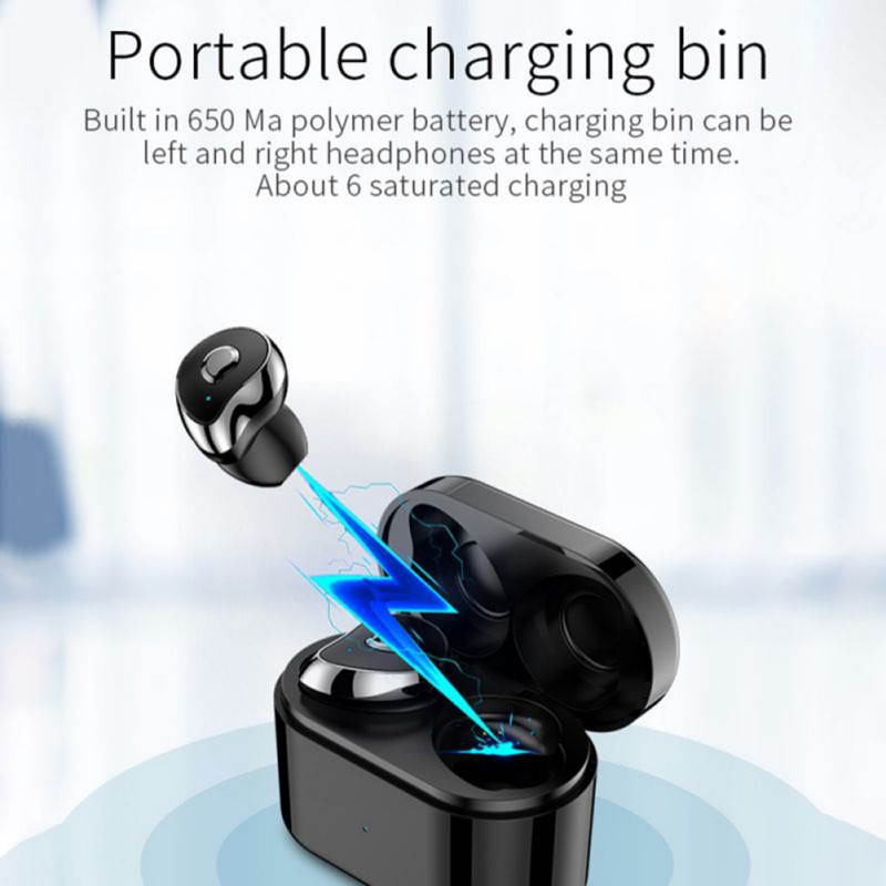 Bluetooth 5.0 Wireless Earbuds Headphone Headset Noise Cancelling TWS Waterproof
