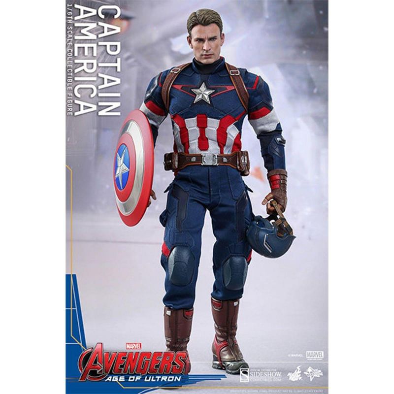 Hot Toys Avengers Age of Ultron Hot Toys 1/6th Scale Action Figure Captain America