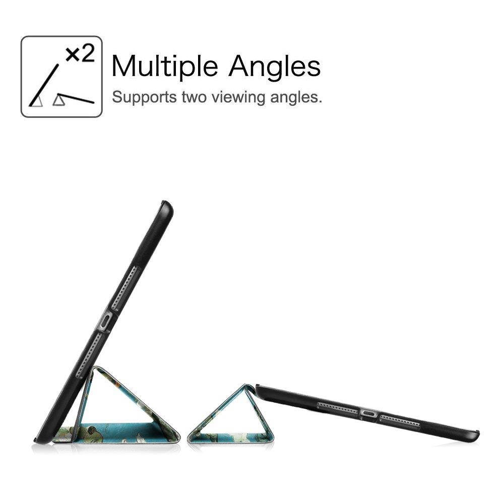 Fintie iPad Air 2 Case - [SlimShell] Ultra Lightweight Stand Smart Protective Cover with Auto Sleep/Wake Feature for Apple iPad Air 2, Blossom