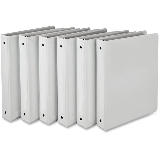 Samsill Economy View Binder 1" Cap Holds 225pgs 6/CT WE I08537