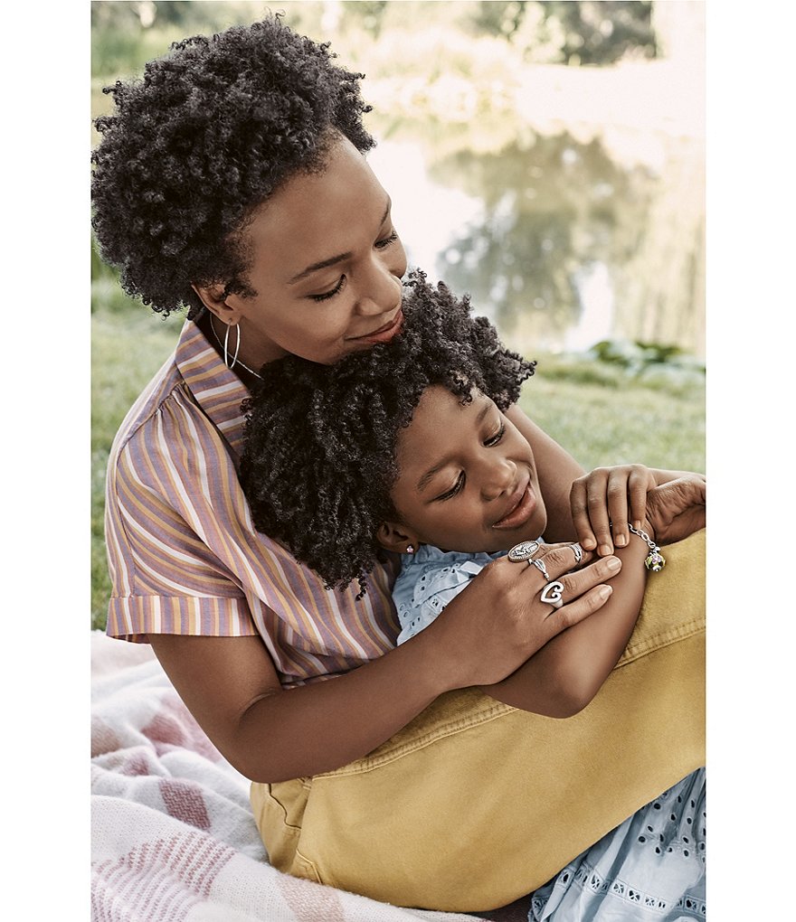 James Avery Petite Birthstone Ear Posts with Lab-Created Sapphires