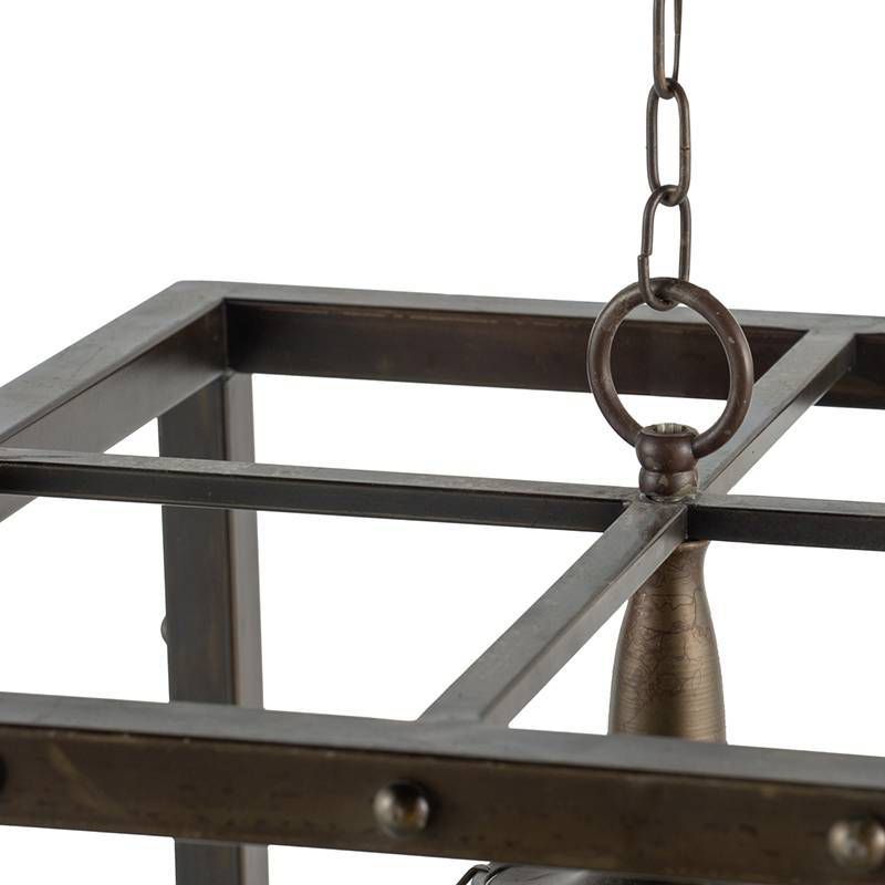 Karlin Chandelier Bronze - A&B Home