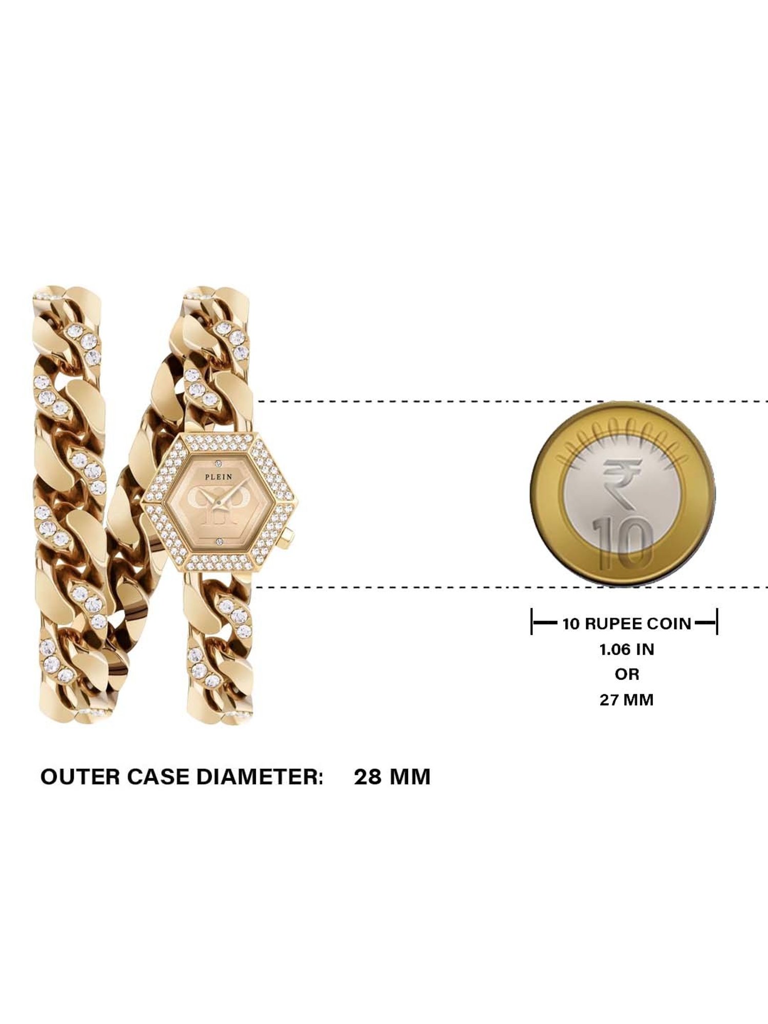 PHILIPP PLEIN PWWBA0523 Analog Watch for Women