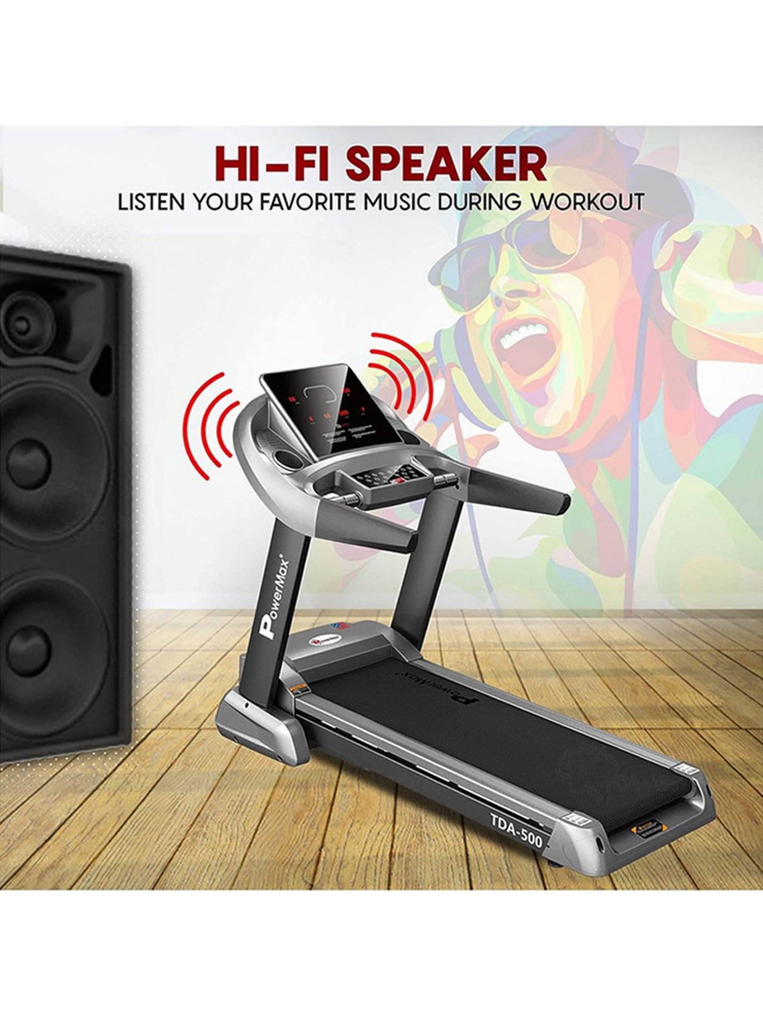 PowerMax Fitness B-S2 Spin Bike (Black)