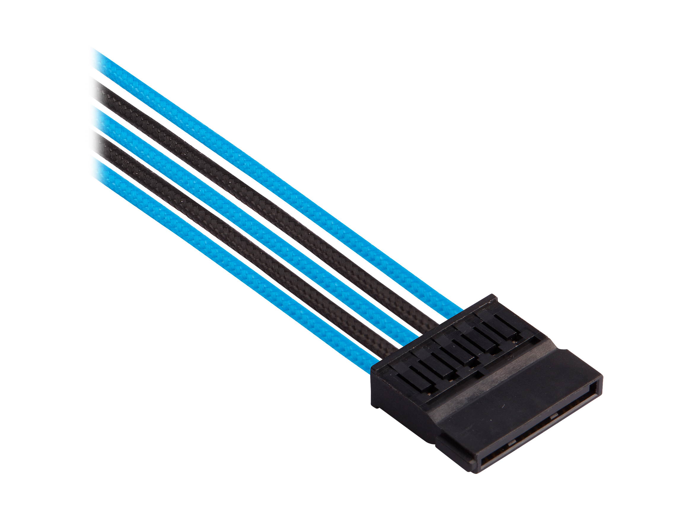 Micro Connectors 30cm Addressable RGB (ARGB) 1 to 4 Splitter Cable with/5 Male Pins (F04-04ARGB-30)
