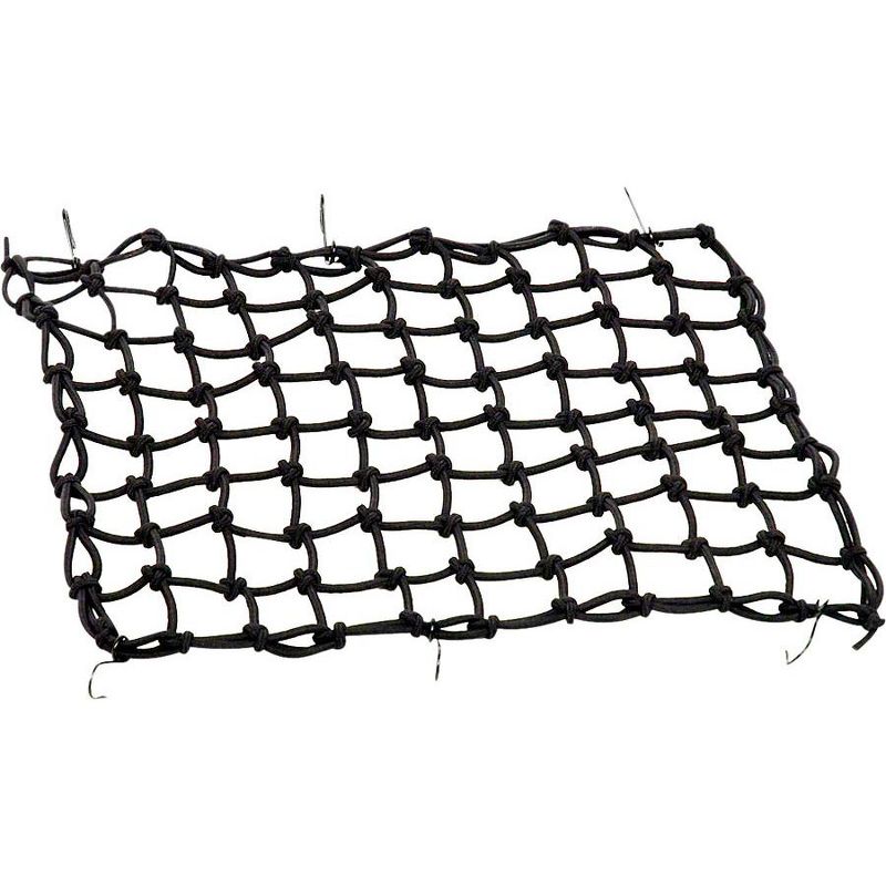 Axiom Elastic Cargo Net Basket Black, Dimensions: 12" x 8"