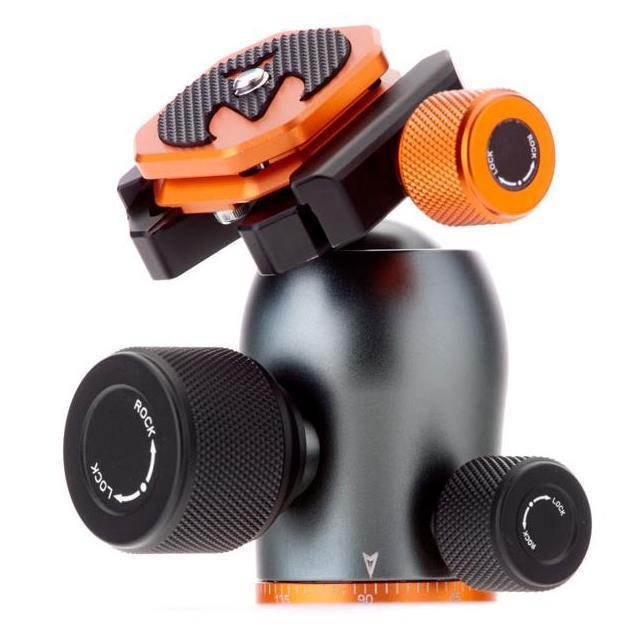 3 Legged Thing AirHed Pro Ball Head, 88 lbs Payload, Metallic Slate Gray