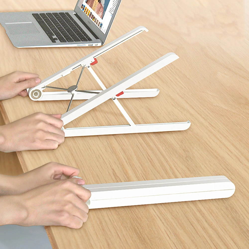 Portable Base Notebook Stand Foldable Laptop Stand Adjustable Holder For Macbook Pro Tablet Support Computer Cooling Stand Riser