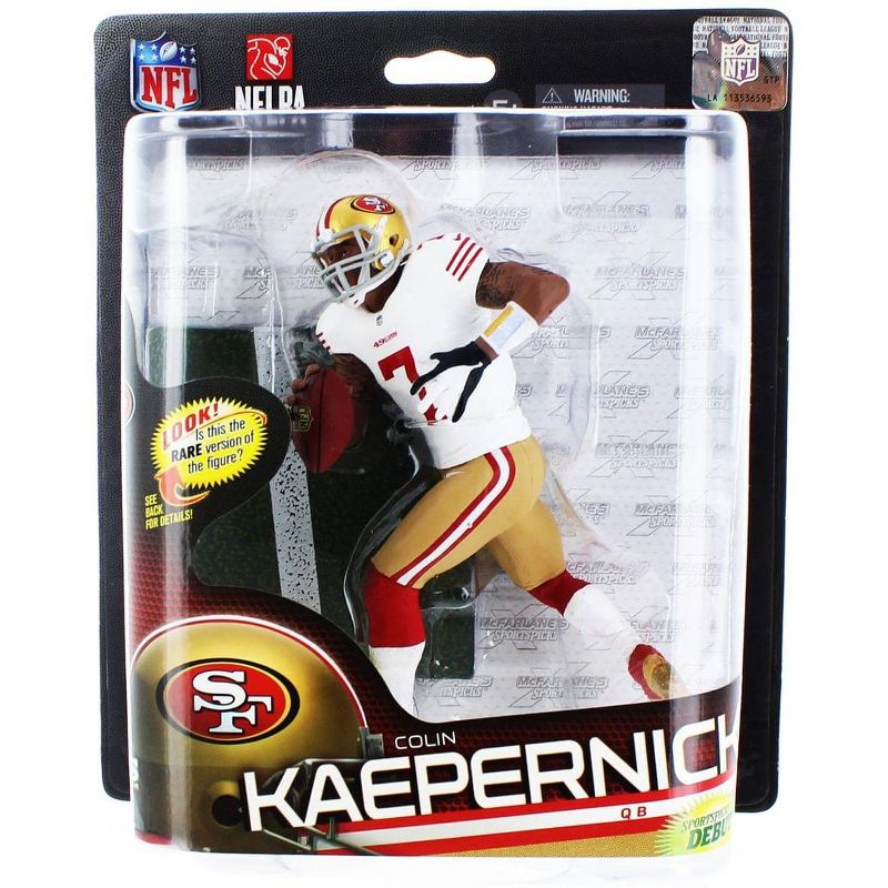 Mcfarlane Toys San Francisco 49ers, Colin Kaepernick McFarlane NFL Series 33 Exclusive Figure