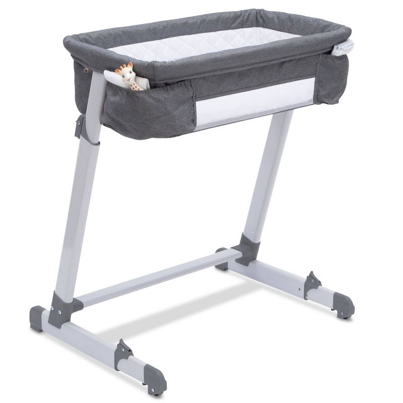 Simmons Kids' By The Bed City Sleeper Bassinet - Gray Tweed