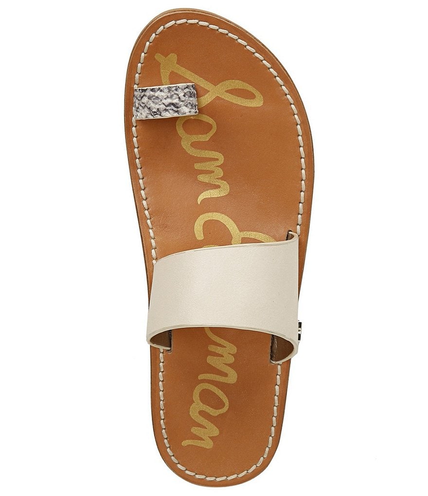 Sam Edelman Maxy Leather Toe Ring Sandals