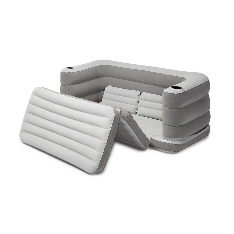 Beautyrest Comfort Plus 17" Anti-Microbial Air Mattress with Pump - Full