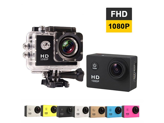 1080P Full HD Action Sports Camera 50M Waterproof 2Inch Mini Helmet Cam Bike Record Sport DV Camera Camcorder