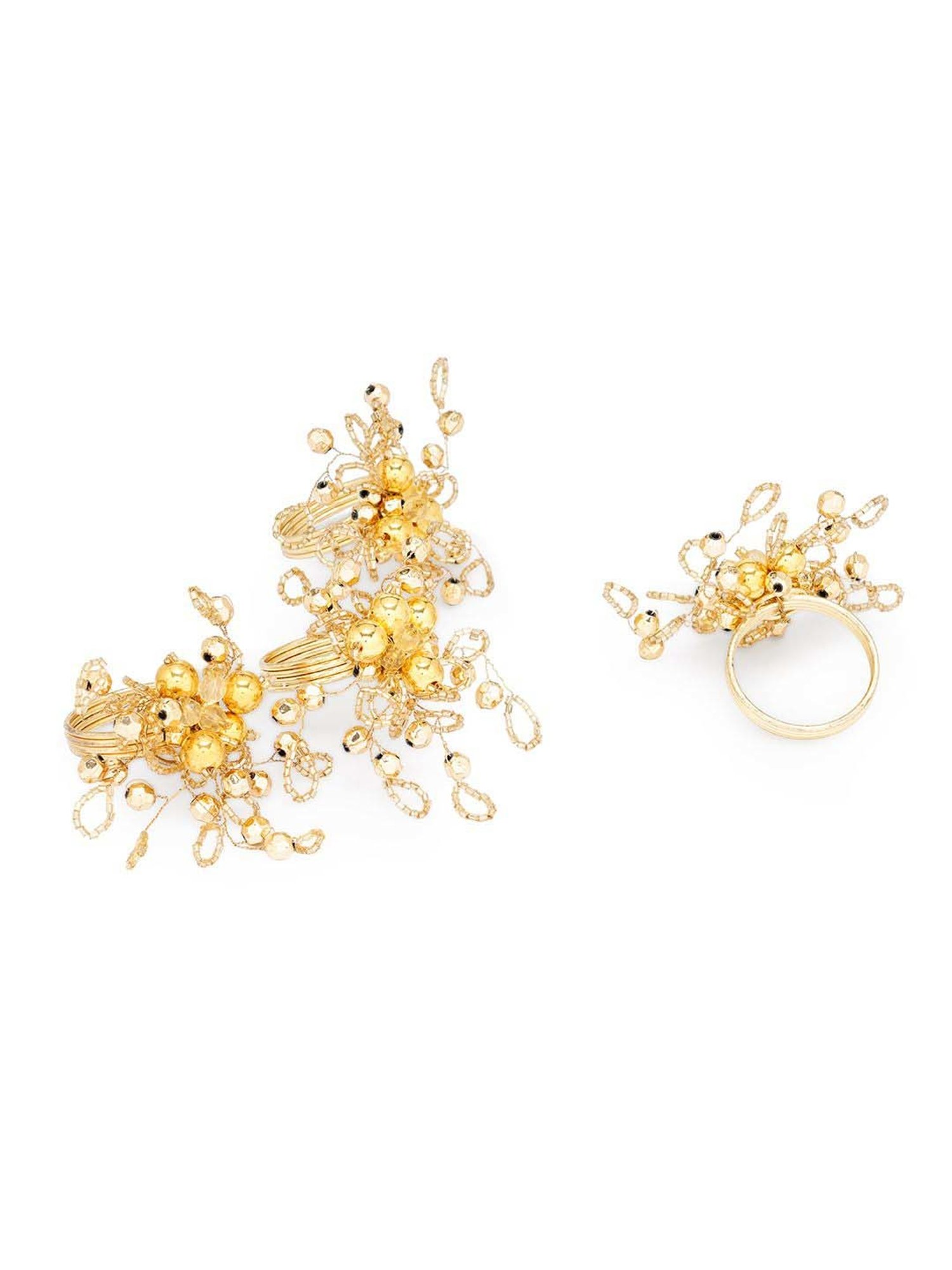 ExclusiveLane The Dancing Peacock Brown Sheesham Wood Napkin Holder - Set of 1