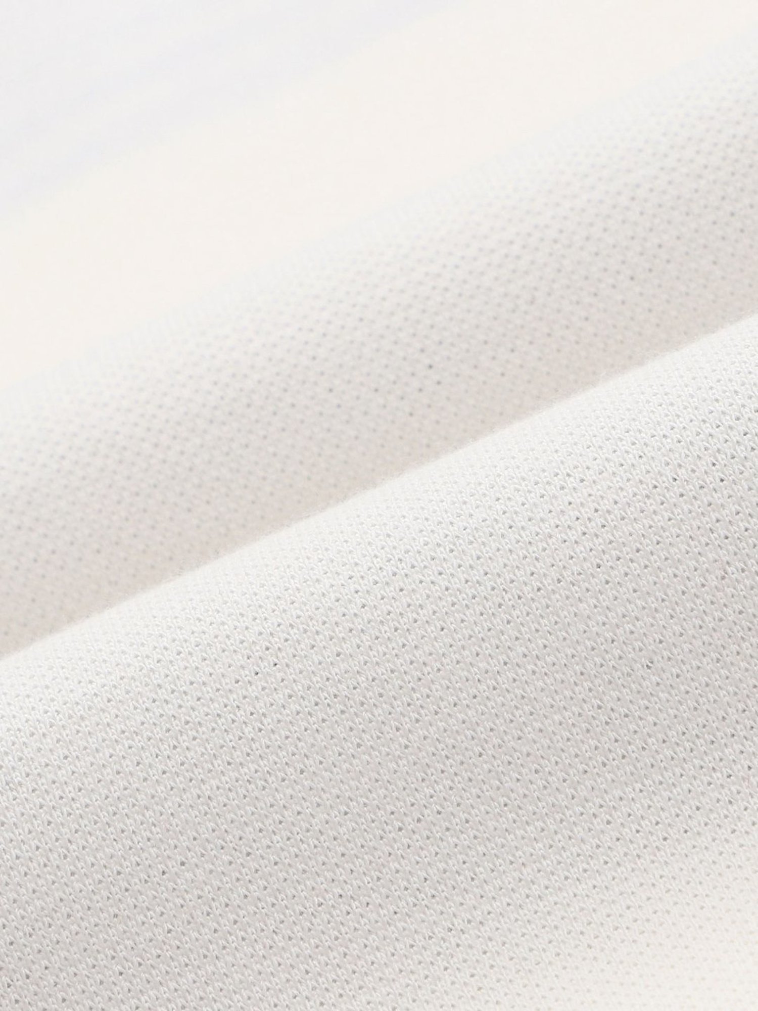 U.S. Polo Assn. White Cotton Slim Fit Striped Polo T-Shirt