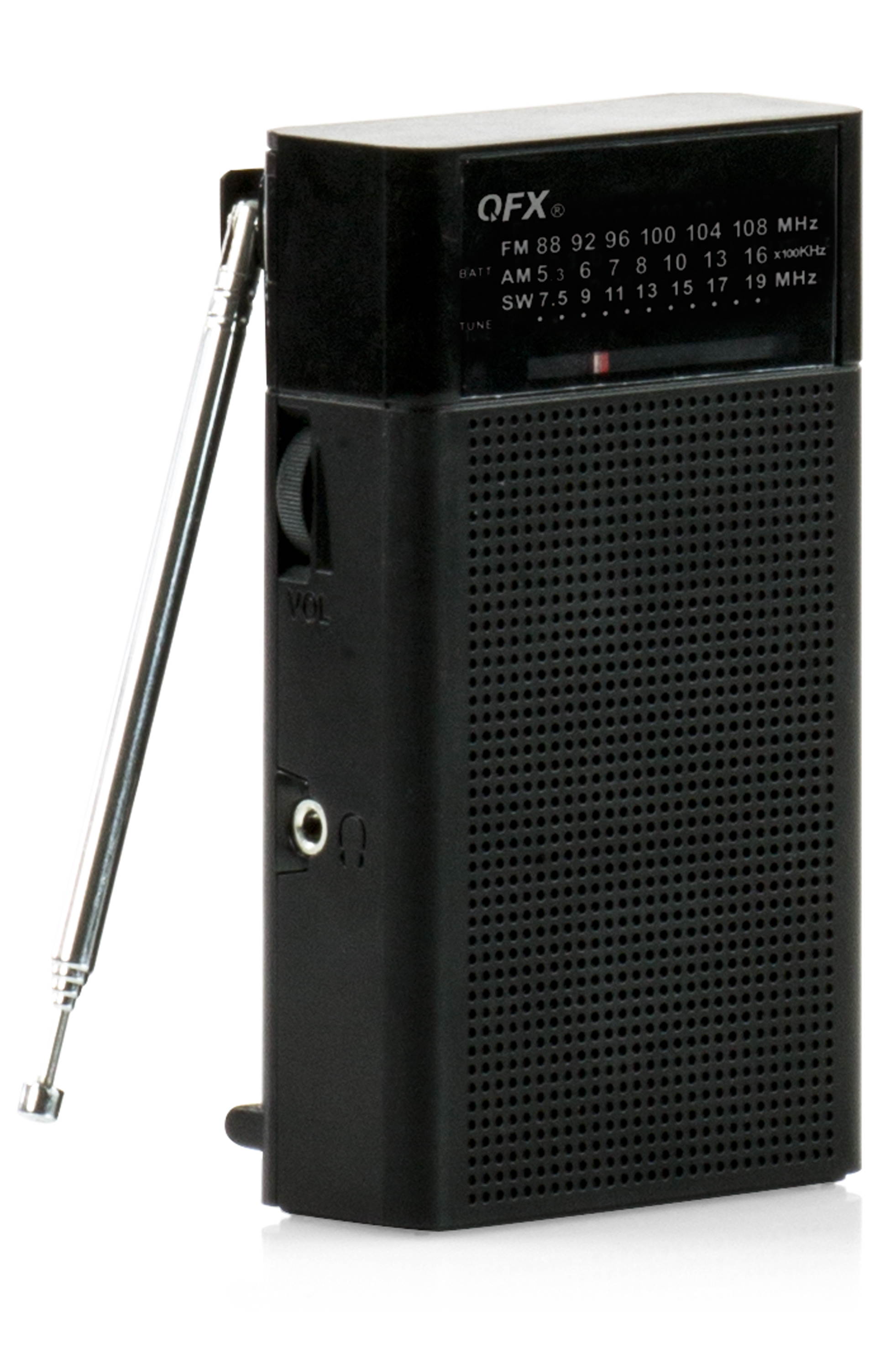 QFX R-35 AM/FM/SW 3 BAND RADIO