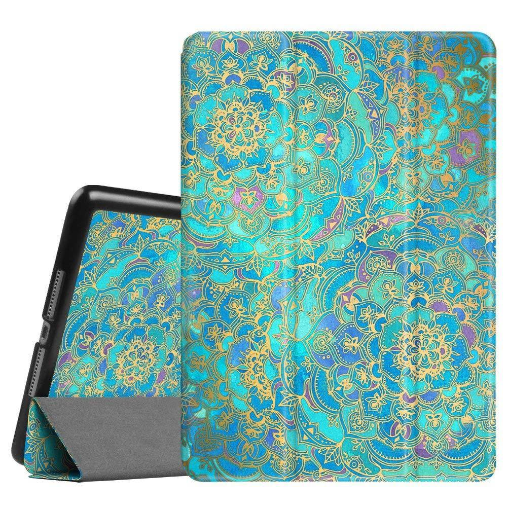 Fintie iPad Air 2 Case - [SlimShell] Ultra Lightweight Stand Smart Protective Cover with Auto Sleep/Wake Feature for Apple iPad Air 2, Shades of Blue