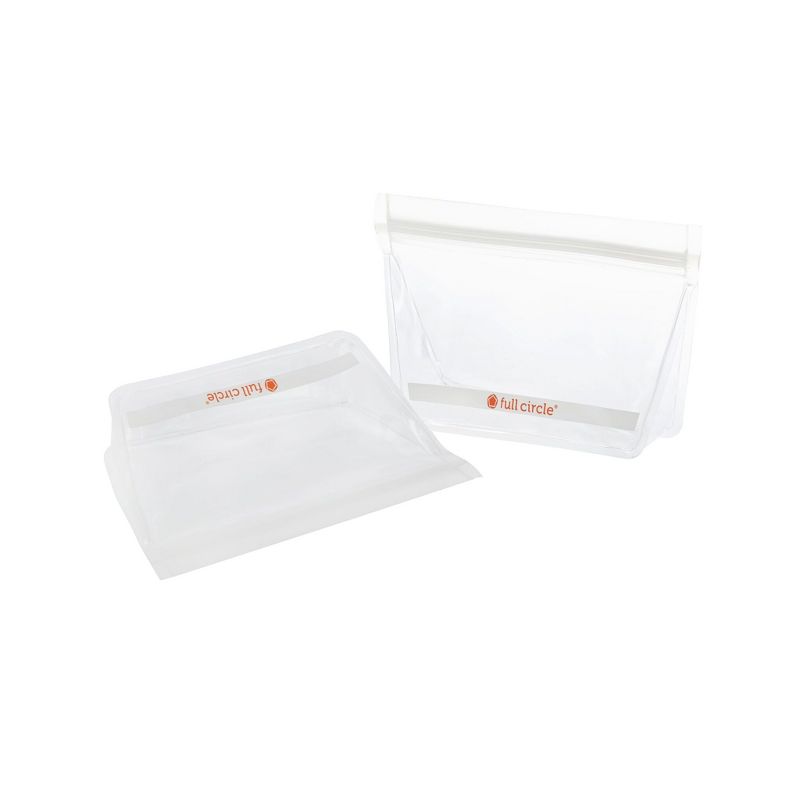 Full Circle 1.5cup 2pk Reusable Snack Bags