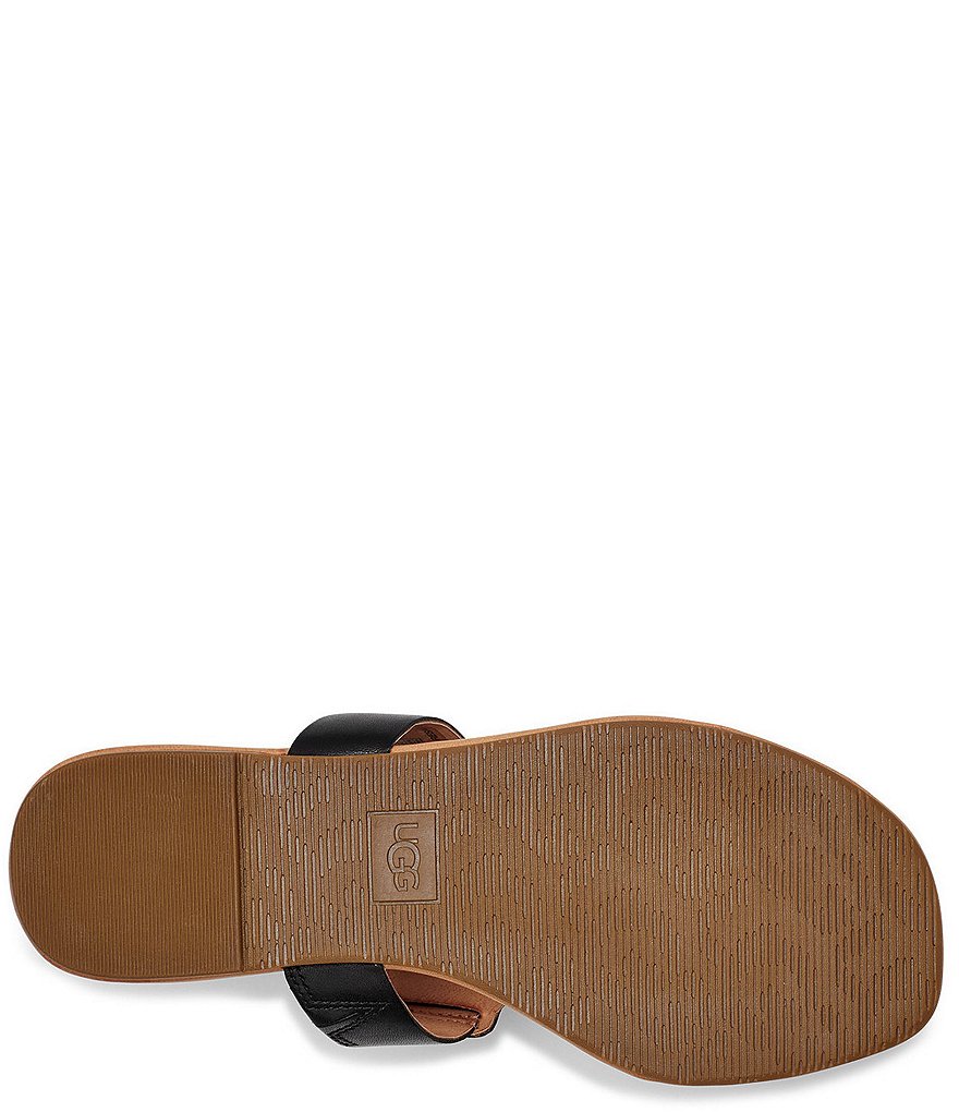 UGG&reg; Gaila Leather Thong Sandals