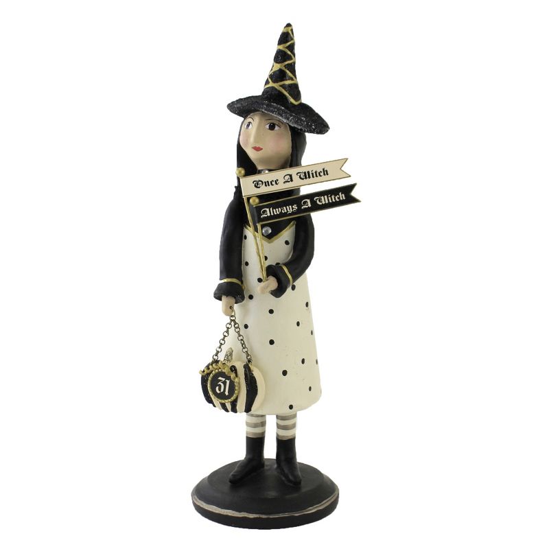 Heather Myers 12.0" Morticia Halloween Witch  -  Decorative Figurines