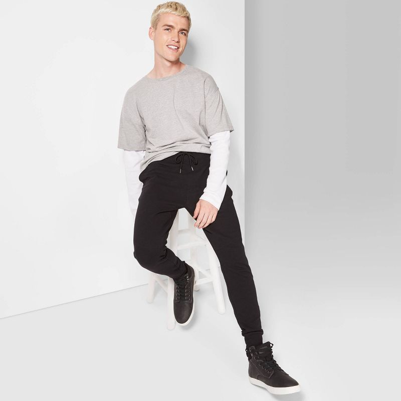 Men's Knit Drawstring Pants - Goodfellow & Co™ Orchid Leaf XL