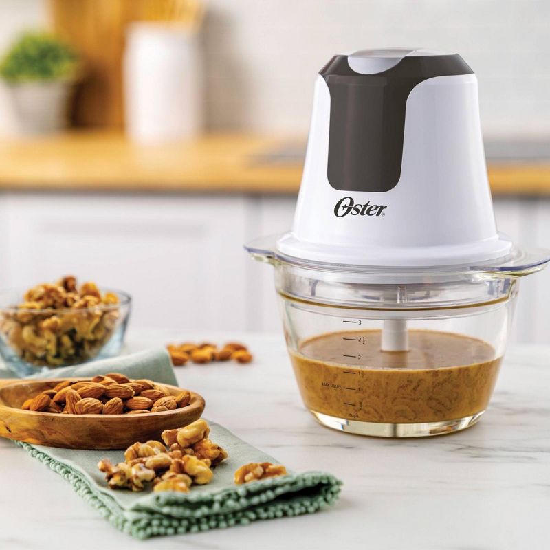 KitchenAid 2 Speed Pulsing Meal Prep Compact Mini Food Processor Chopper with 3.5 Cup Working Bowl, Contour Silver (Certified Refurbished)