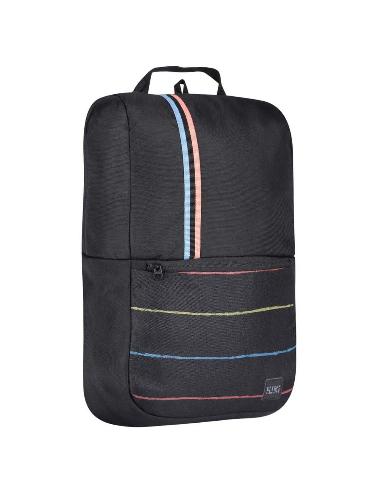 Wiki Tope Black Medium Backpack