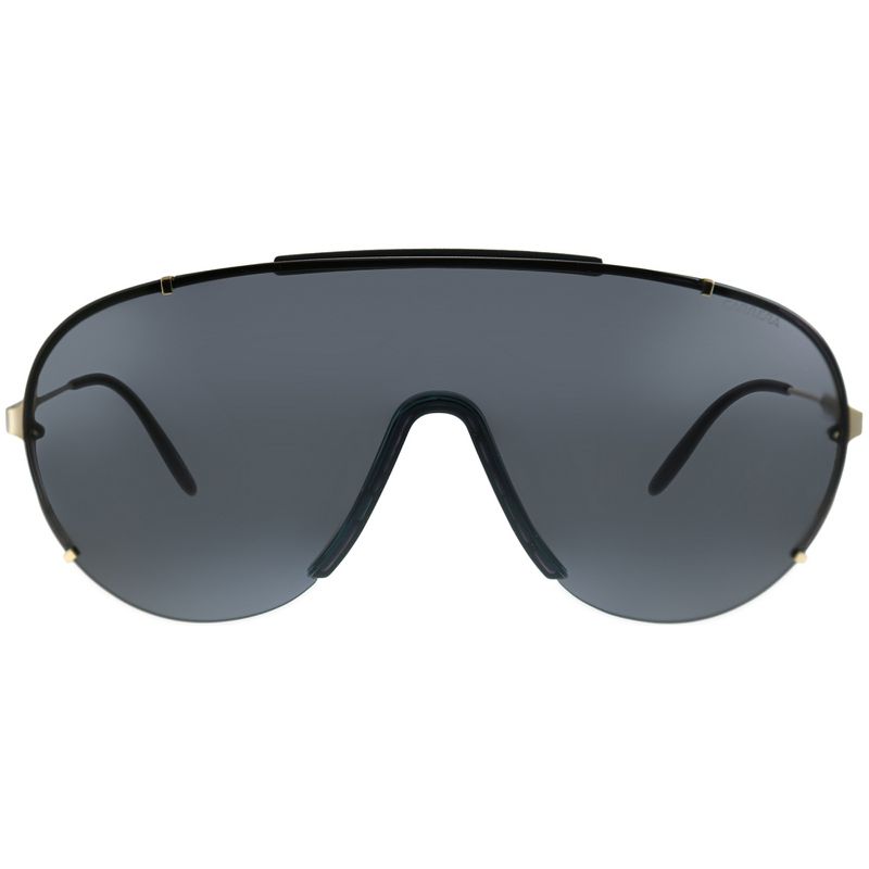 Carrera  J5G Unisex Shield Sunglasses Gold Black 99mm