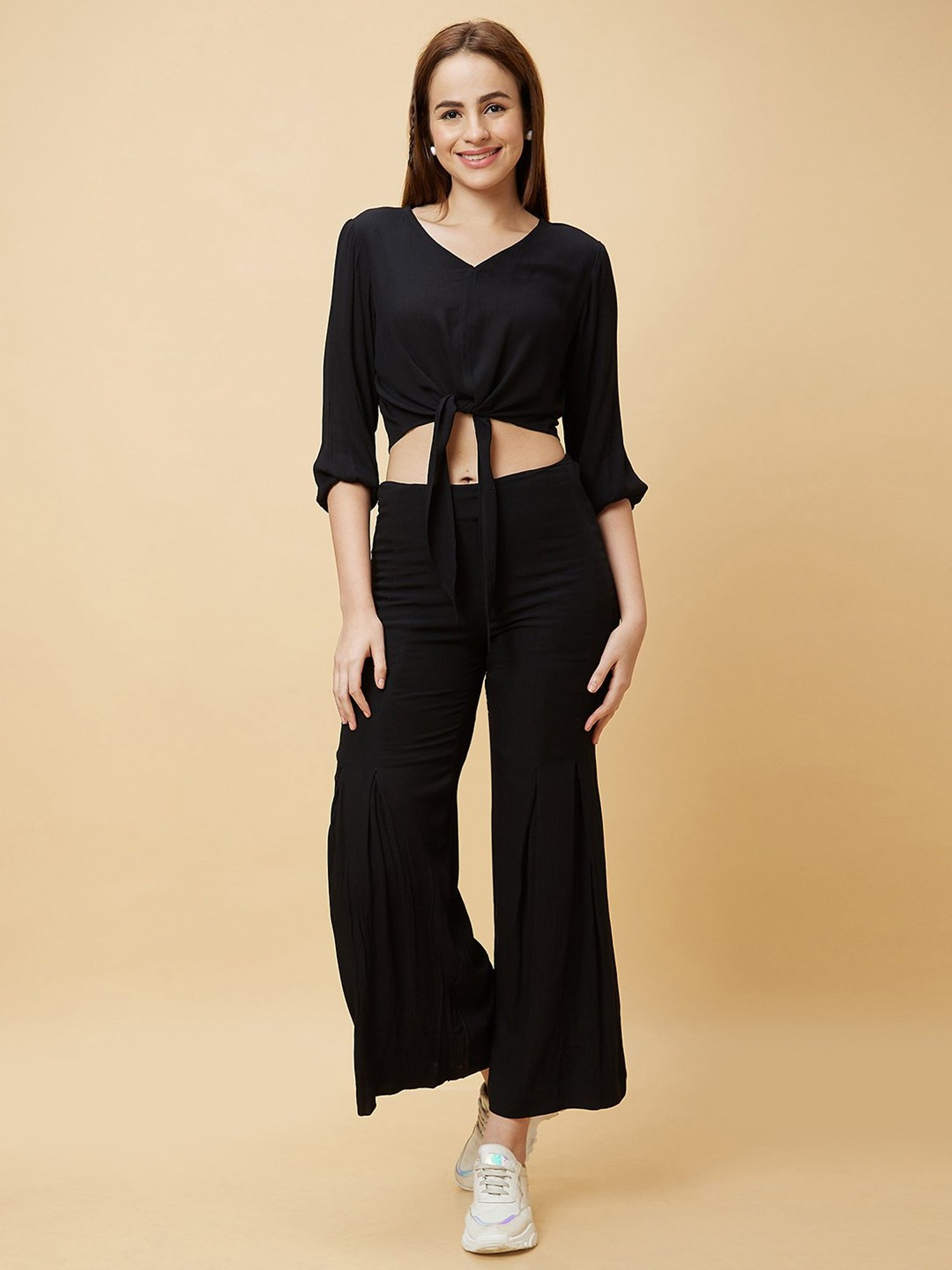 Globus Black Maxi Co-Ord Set