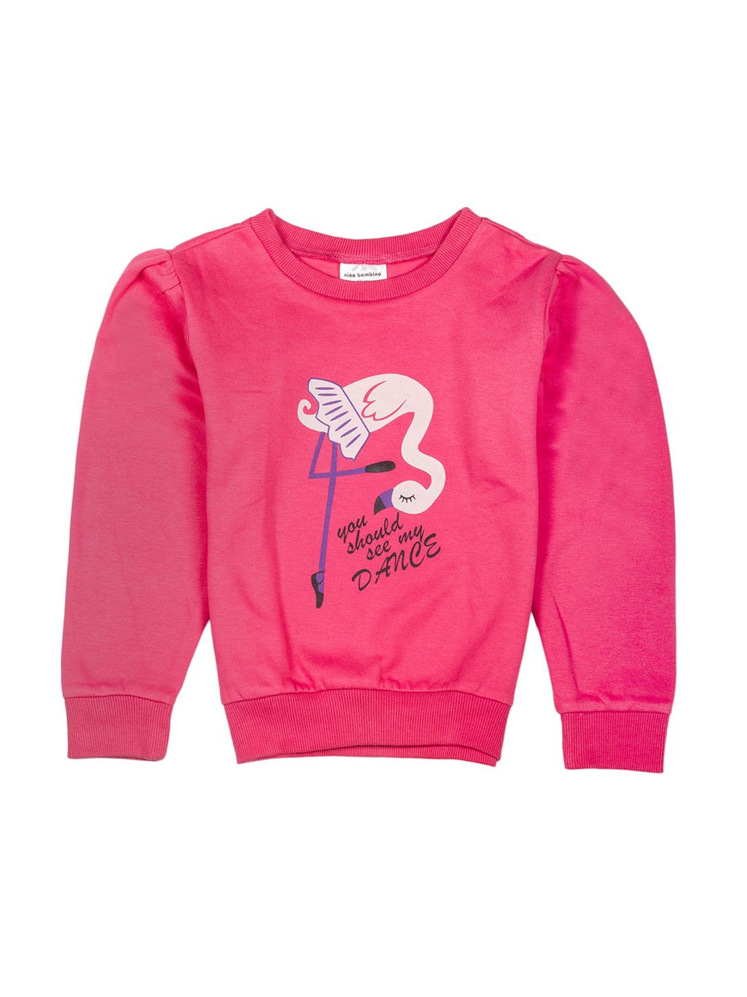 Nino Bambino Kids Pink Printed Top