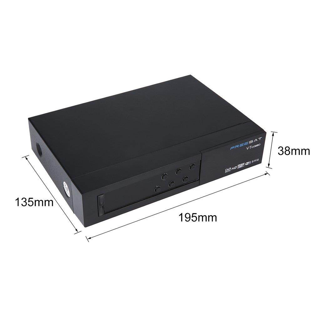 Original Freesat V7 Combo Satellite Receiver DVB S2 / T2 + 1PC Professional Pratical 1080p HD Set Top Box