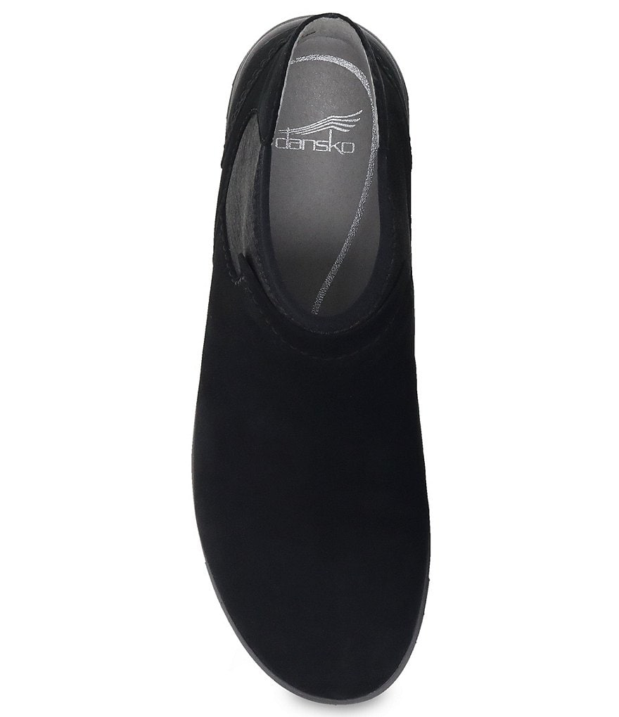 Dansko Lizette Waterproof Nubuck Leather High Top Slip-On Sneakers