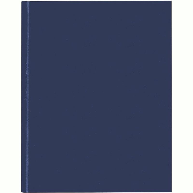 Blueline Business Notebook w/Blue Cover College Rule 9-1/4 x 7-1/4 192-Sheet Pad A982