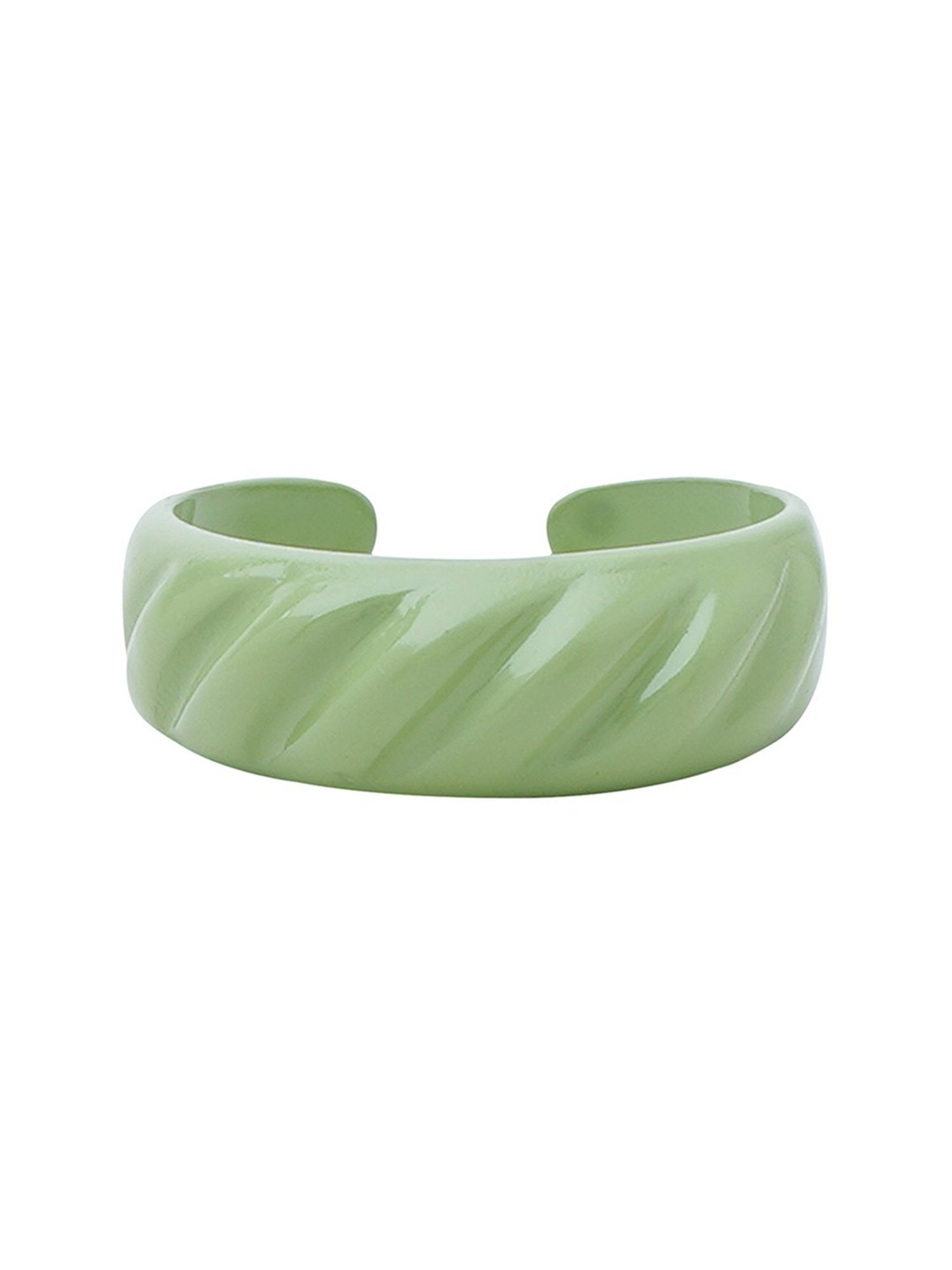 Joker & Witch Green Truffle Croissant Ring