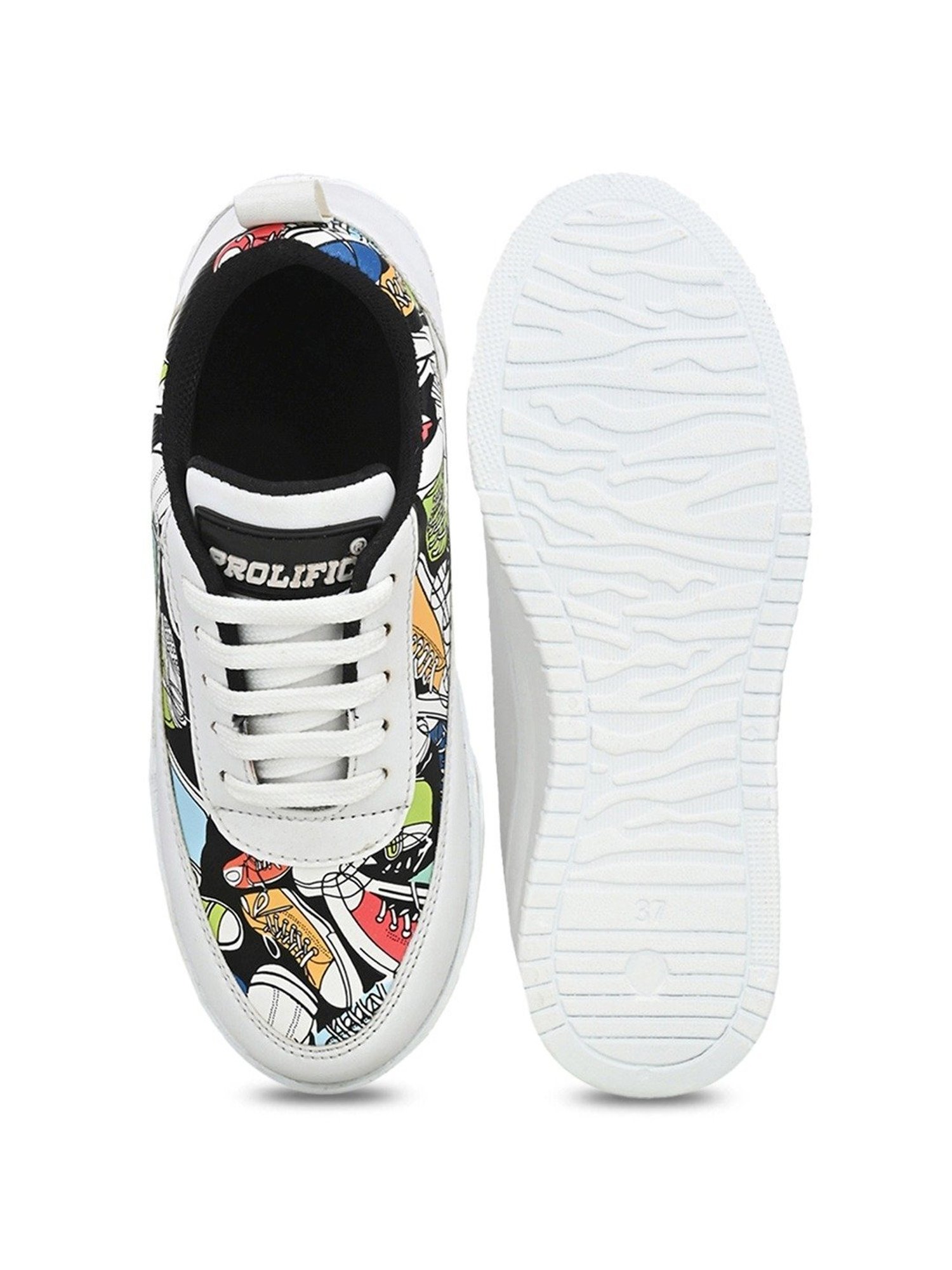 Prolific Women's White Sneakers