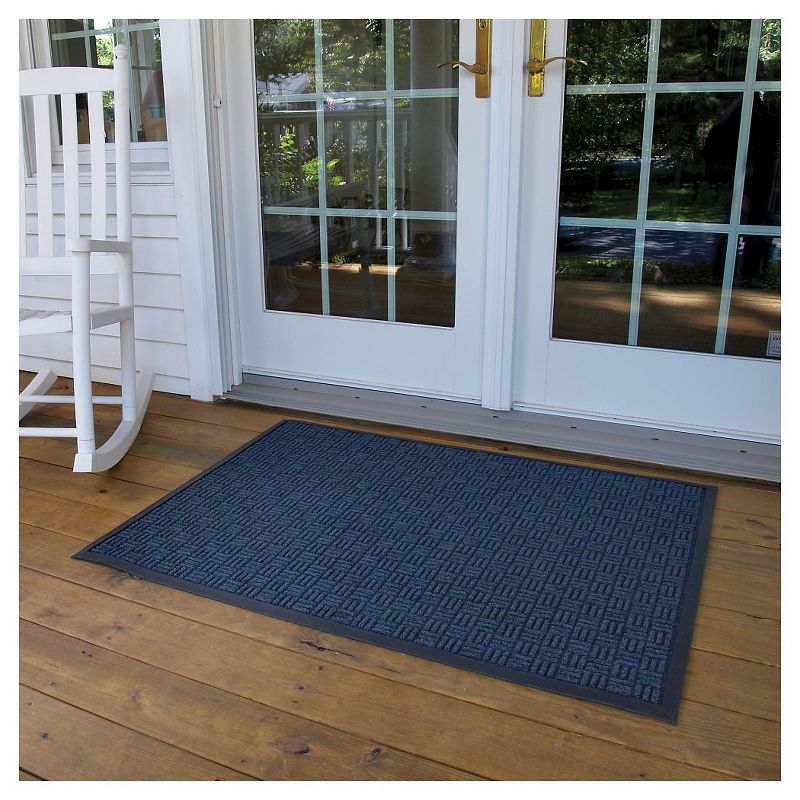 Slate Blue Solid Doormat - (2'X3') - HomeTrax