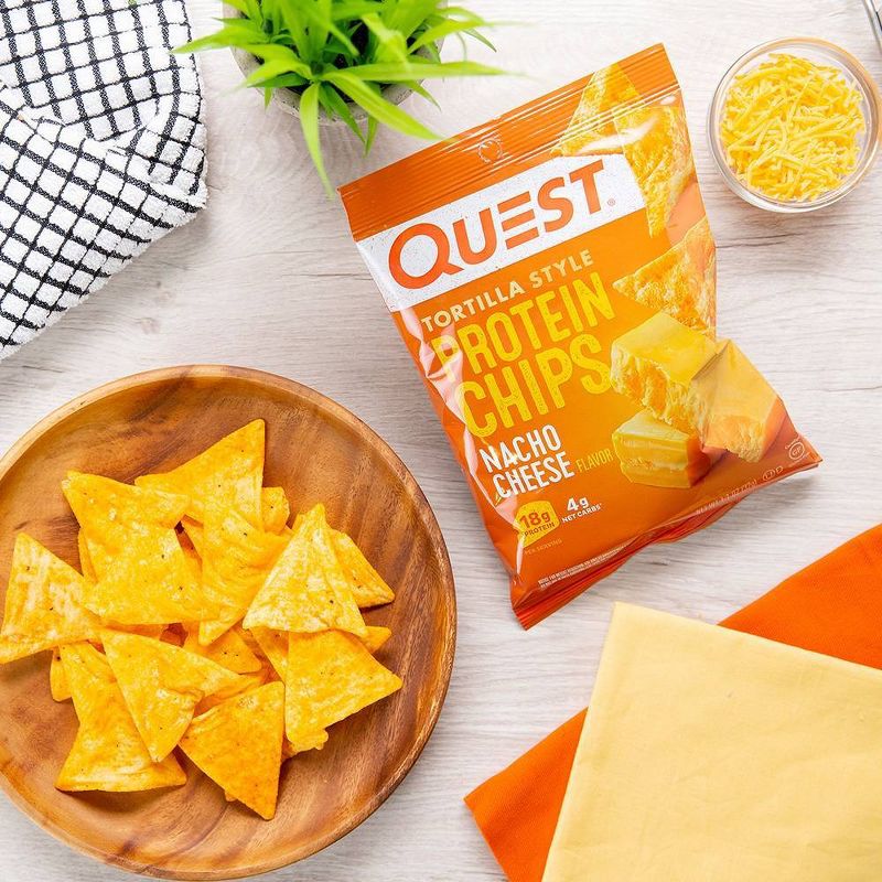 Quest Tortilla Chip Nacho - 8ct/1.1oz