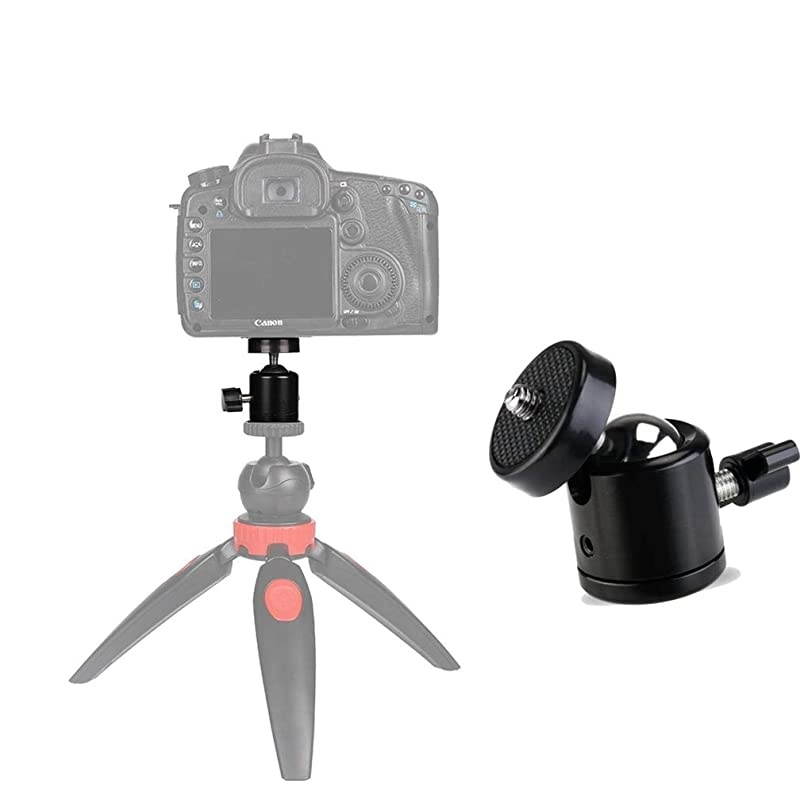 2PCSTripod Mini DSLR Ball Head Swivel Camera Mount for CameraCamcorderLighthousesHTC ViveOculus Rift Sensor