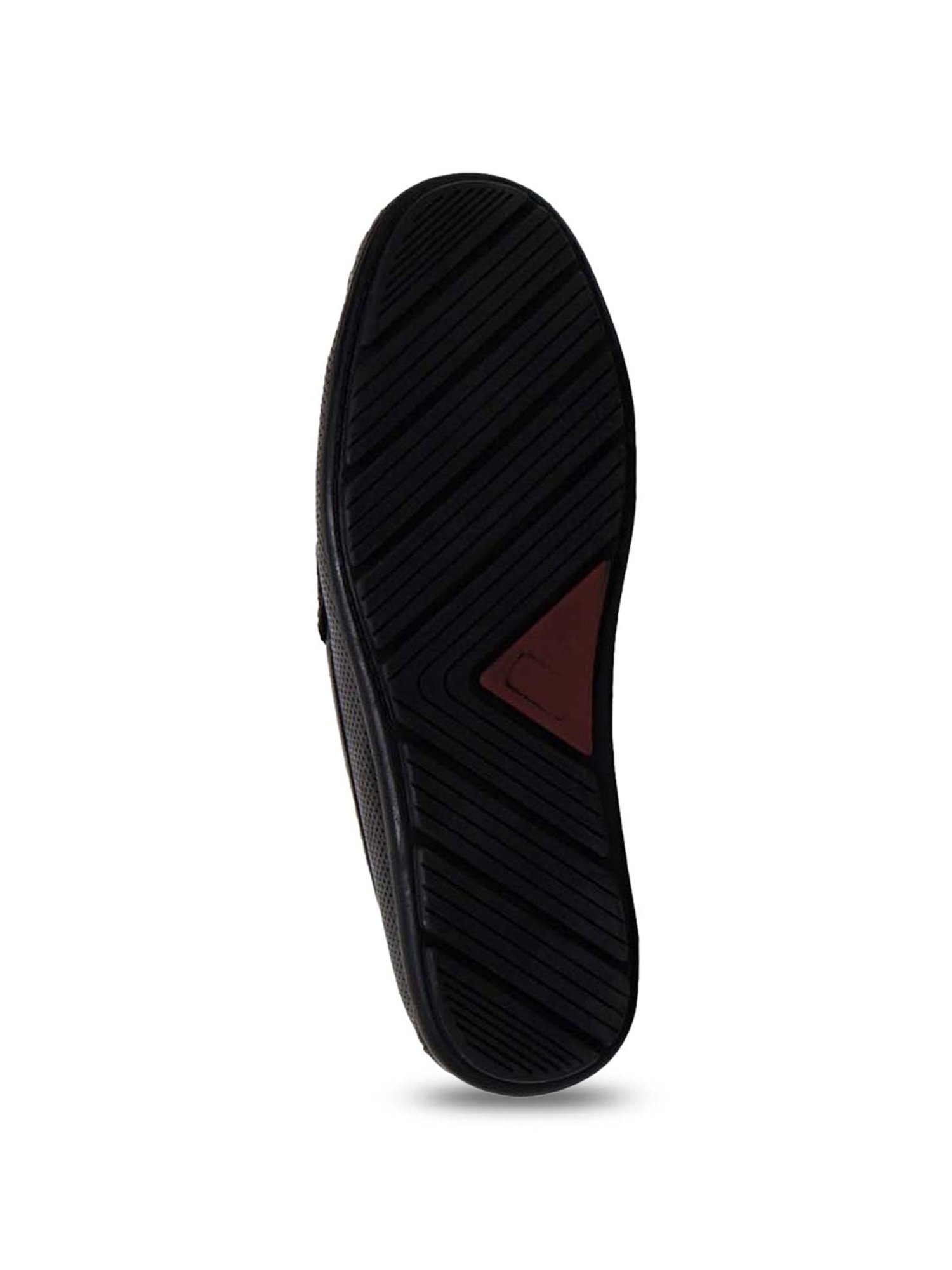 Ezok Men's Black Casual Loafers