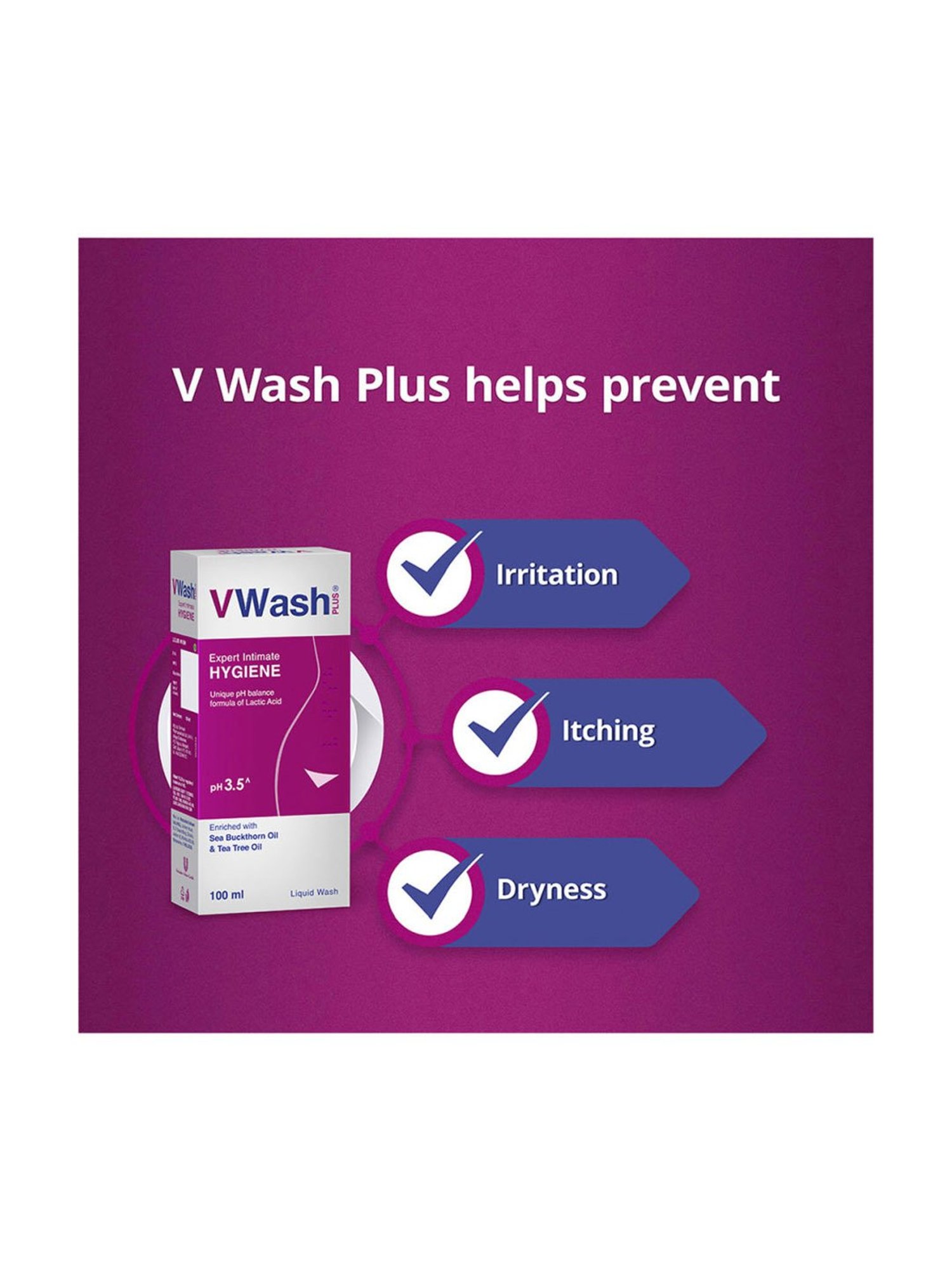 VWash Plus Expert Intimate Hygiene - 350 ml