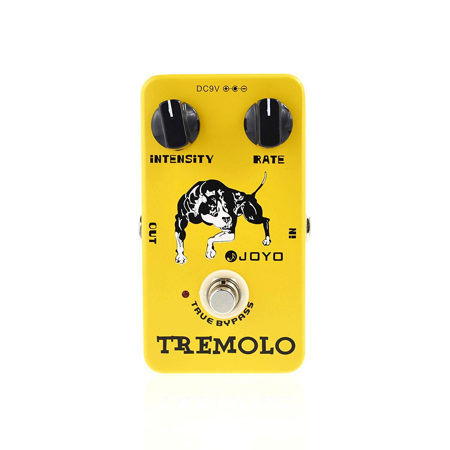 Joyo JF-09 Tremolo Guitar Pedal with True Bypass Wiring