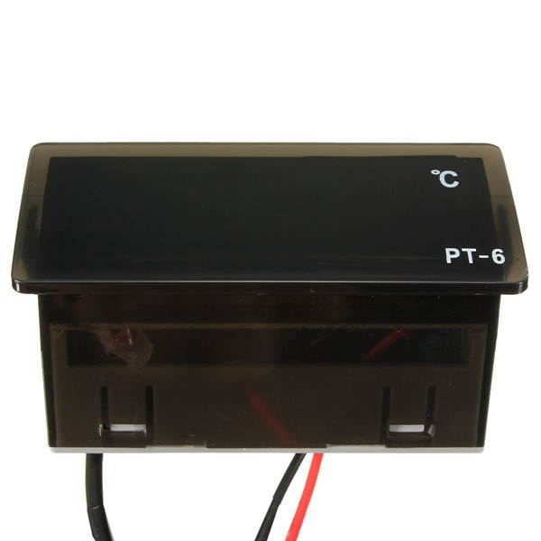 12V -40~110C Auto LED Digital Thermometer Meter Probe