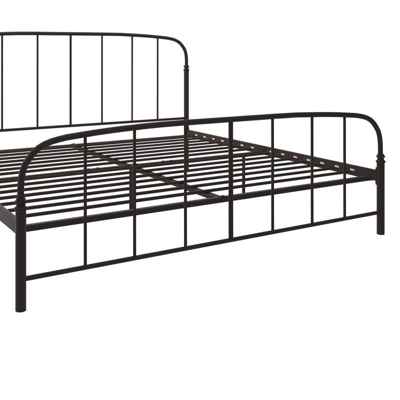 King Larissa Metal Bed Bronze - Room & Joy