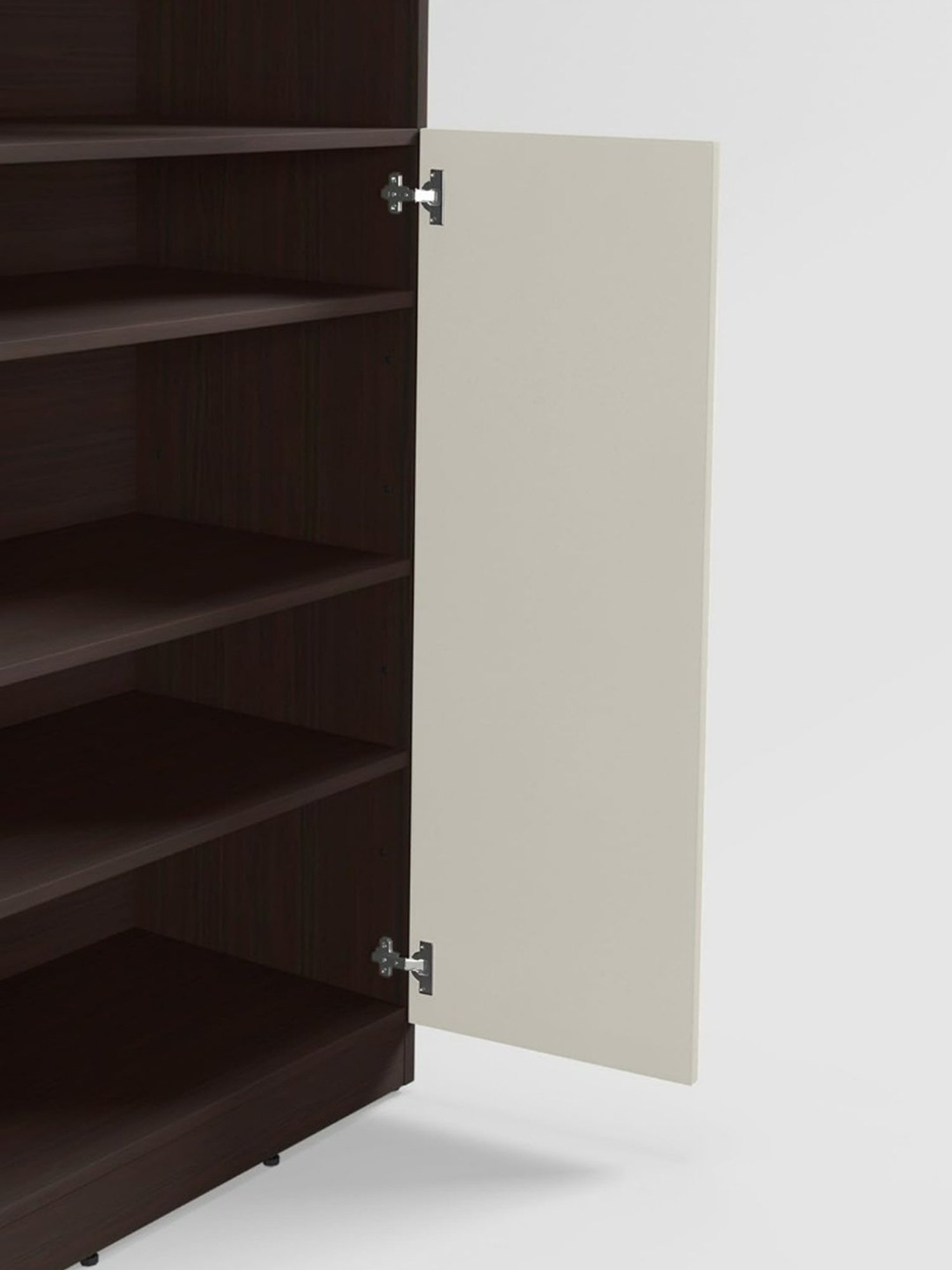 Godrej Interio Sienna ?Beige ?Engineered Wood Shoe Cabinet